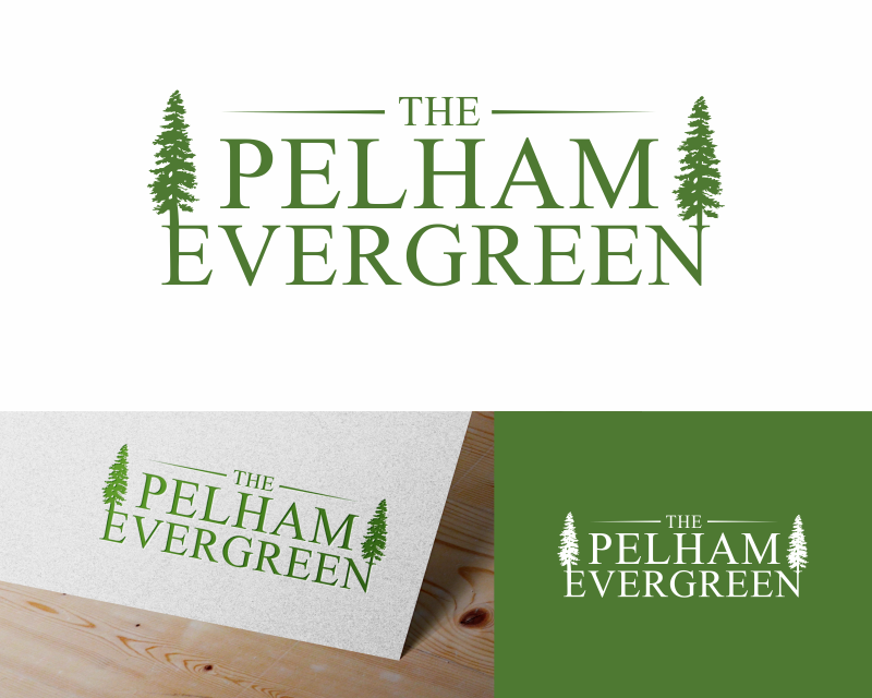 Logo Design entry 2669200 submitted by ej94 to the Logo Design for The Pelham Evergreen run by kabare
