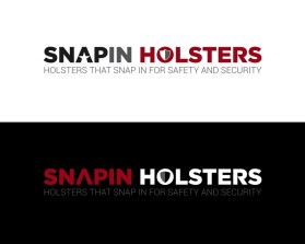 Logo Design Entry 2688278 submitted by elhusen to the contest for SnapIn Holsters run by cdeemer