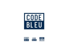 Logo Design Entry 2676501 submitted by 44Design to the contest for Code Bleu run by MCohenNathan
