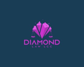 Logo Design Entry 2669344 submitted by land06 to the contest for Diamond Law LLC run by mooreadiamond