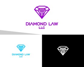 Logo Design Entry 2670676 submitted by EgiRiadi to the contest for Diamond Law LLC run by mooreadiamond