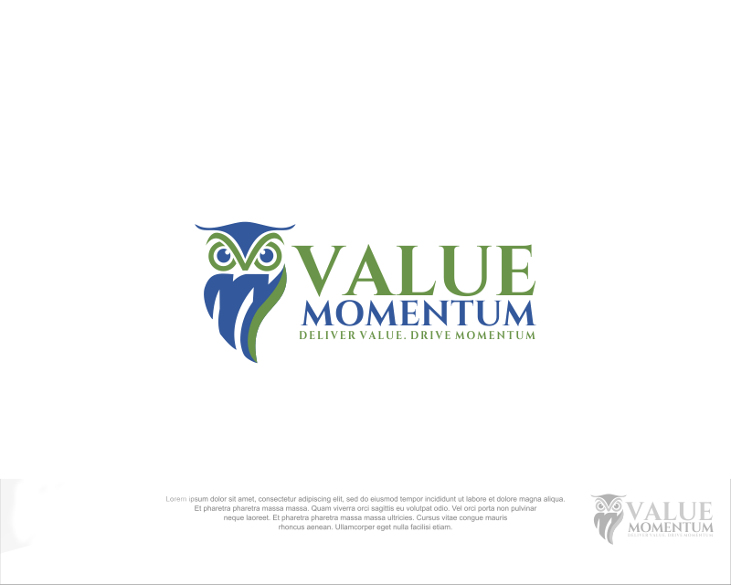 Logo Design entry 2680775 submitted by SATRI to the Logo Design for VelueMomentum run by kmuch