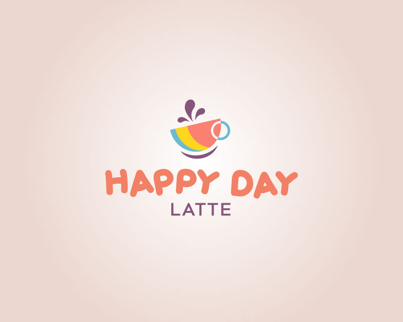 Logo Design entry 2672766 submitted by nat396 to the Logo Design for Happy Day Latte run by happydaylatte