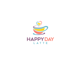 Logo Design entry 2674454 submitted by heuvel to the Logo Design for Happy Day Latte run by happydaylatte