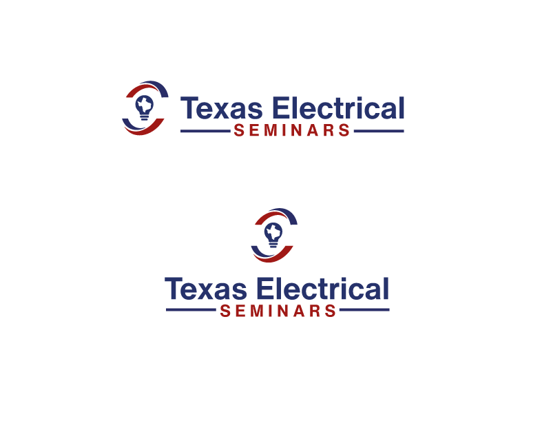 Logo Design entry 2672165 submitted by bluesky68 to the Logo Design for Texas Electrical Seminars run by Fmchugh1994