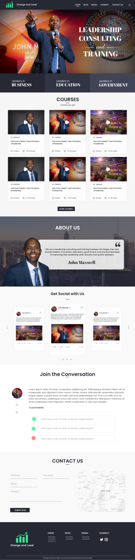 Web Design entry 2760888 submitted by rofiiqx