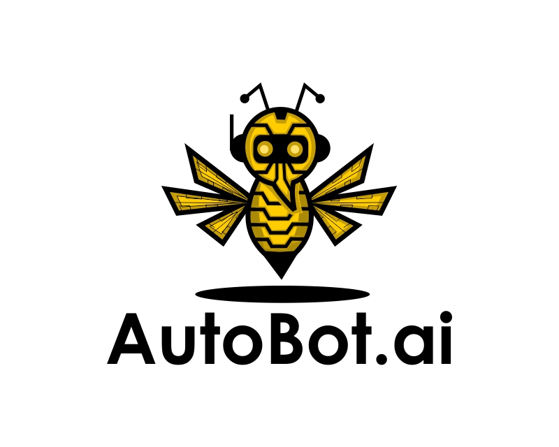 AutoBot Bee Mascot Design