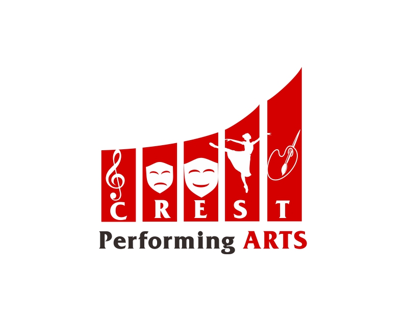 Logo Design entry 2675206 submitted by Ilham Fajri to the Logo Design for CREST Performing Arts run by crestmarketing