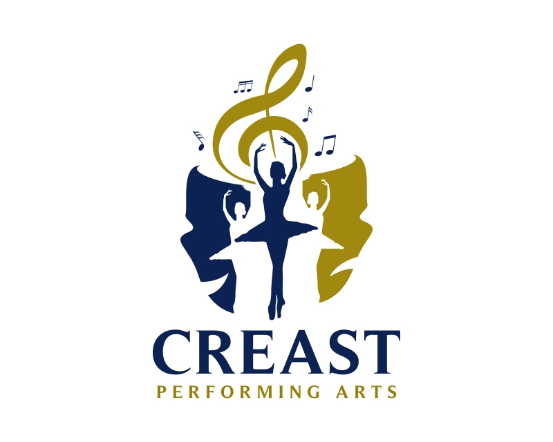 Logo Design entry 2675266 submitted by Armchtrm to the Logo Design for CREST Performing Arts run by crestmarketing