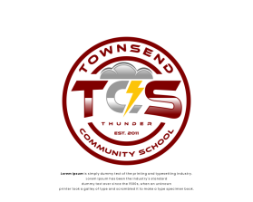 Logo Design entry 2698387 submitted by sambelpete to the Logo Design for Townsend Community School run by rbohn
