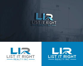 Logo Design entry 2677945 submitted by Gethuk_Studio to the Logo Design for List It Right Realty Inc run by Perlateam