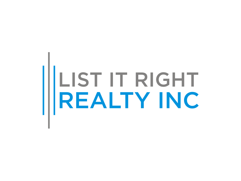 Logo Design entry 2687082 submitted by list@ to the Logo Design for List It Right Realty Inc run by Perlateam
