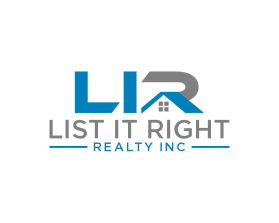 Logo Design entry 2677943 submitted by yusuflogo81 to the Logo Design for List It Right Realty Inc run by Perlateam