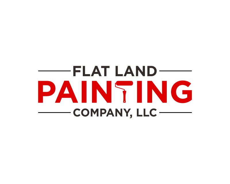 Logo Design entry 2677984 submitted by gembelengan to the Logo Design for Flat Land Painting Company, LLC run by Aftontrejo5743