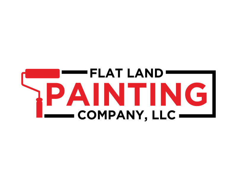 Logo Design entry 2678916 submitted by gembelengan to the Logo Design for Flat Land Painting Company, LLC run by Aftontrejo5743