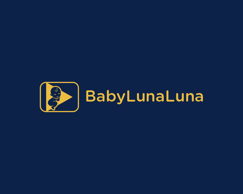 Logo Design entry 2680546 submitted by binbin design to the Logo Design for BabyLunaLuna run by dawnvv