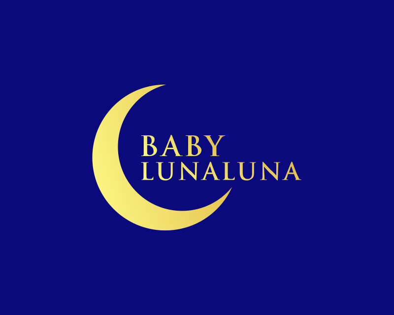 Logo Design entry 2680955 submitted by Aldooo to the Logo Design for BabyLunaLuna run by dawnvv