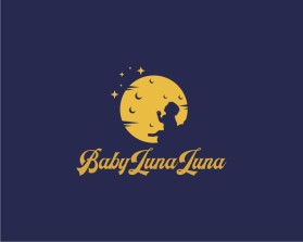 Logo Design Entry 2679926 submitted by Ganneta27 to the contest for BabyLunaLuna run by dawnvv