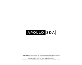 Logo Design entry 2680420 submitted by SinggihArt to the Logo Design for ApolloSDA run by Jusgod