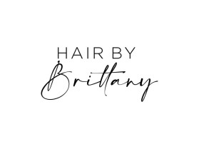 Logo Design Entry 2685215 submitted by just to the contest for hair by brittany run by Brittanystyle