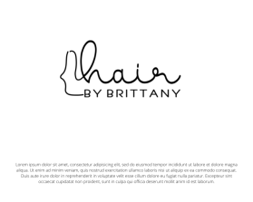 Logo Design Entry 2689476 submitted by agusco22 to the contest for hair by brittany run by Brittanystyle