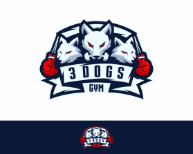 Logo Design entry 2688943 submitted by Digiti Minimi to the Logo Design for 3 Dogs Gym run by TenetAG