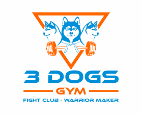 Logo Design entry 2684032 submitted by Digiti Minimi to the Logo Design for 3 Dogs Gym run by TenetAG