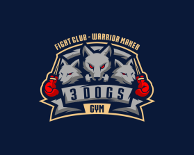 Logo Design entry 2689045 submitted by yusuflogo81 to the Logo Design for 3 Dogs Gym run by TenetAG