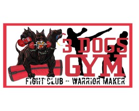 Logo Design entry 2683928 submitted by Digiti Minimi to the Logo Design for 3 Dogs Gym run by TenetAG