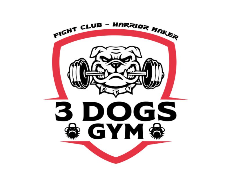 Logo Design entry 2688127 submitted by yusuflogo81 to the Logo Design for 3 Dogs Gym run by TenetAG