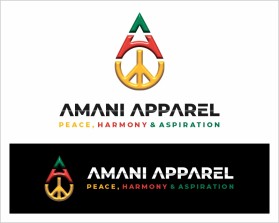 Logo Design entry 2686052 submitted by Faddesign_id to the Logo Design for Amani Apparel run by amani2theworld