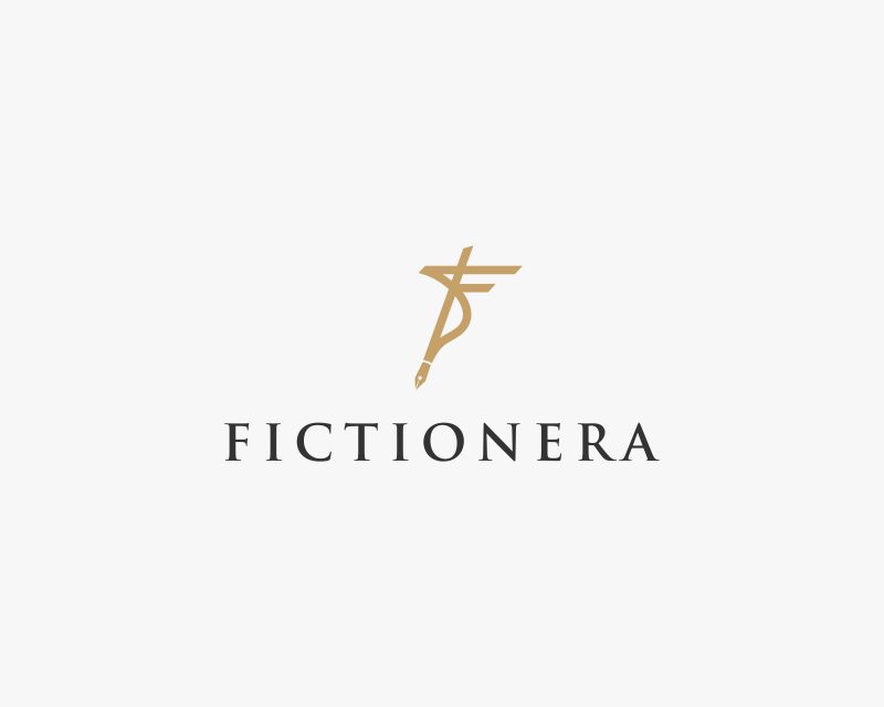 Logo Design entry 2692970 submitted by veva17 to the Logo Design for Fictionera run by Urvi13