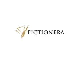 Logo Design entry 2687226 submitted by tam_tam_art to the Logo Design for Fictionera run by Urvi13