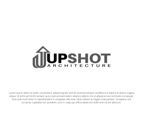 Logo Design Entry 2693377 submitted by agusco22 to the contest for Upshot Architecture run by Tbone