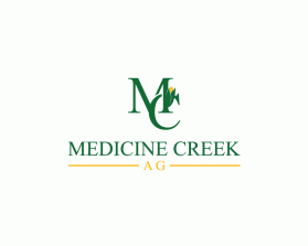 Logo Design Entry 2699410 submitted by ekowahyu to the contest for Medicine Creek Ag run by bcallen238