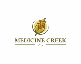 Logo Design entry 2690782 submitted by Trajandesigns to the Logo Design for Medicine Creek Ag run by bcallen238