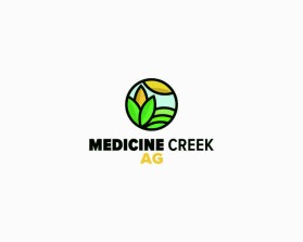 Logo Design Entry 2716183 submitted by Waane to the contest for Medicine Creek Ag run by bcallen238