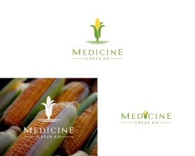 Logo Design Entry 2694046 submitted by Putra sujiwo to the contest for Medicine Creek Ag run by bcallen238