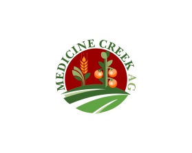 Logo Design Entry 2690192 submitted by mela1 to the contest for Medicine Creek Ag run by bcallen238