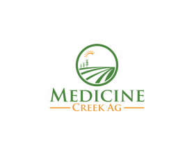 Logo Design Entry 2692701 submitted by doa_restu to the contest for Medicine Creek Ag run by bcallen238