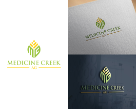Logo Design Entry 2717601 submitted by stArtDesigns to the contest for Medicine Creek Ag run by bcallen238