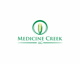 Logo Design Entry 2691283 submitted by colis art to the contest for Medicine Creek Ag run by bcallen238
