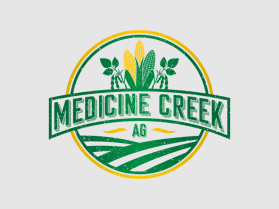 Logo Design Entry 2691172 submitted by veva17 to the contest for Medicine Creek Ag run by bcallen238