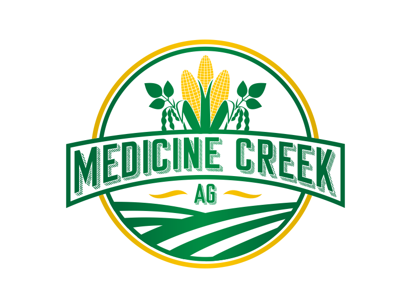 Logo Design entry 2691181 submitted by asf to the Logo Design for Medicine Creek Ag run by bcallen238