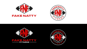 Logo Design entry 2692403 submitted by muhadi to the Logo Design for FakeNattyFitness run by les4metal