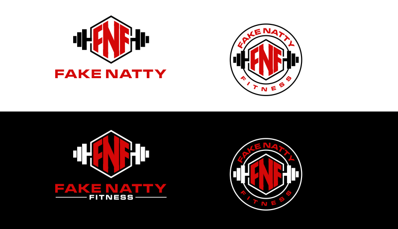 Logo Design entry 2692403 submitted by ENVIRON to the Logo Design for FakeNattyFitness run by les4metal