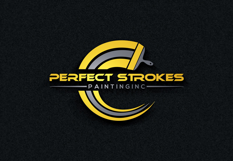Logo Design entry 2740015 submitted by freelancernursultan to the Logo Design for Perfect Strokes Painting Inc. run by Bizwize