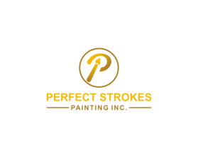 Logo Design entry 2691815 submitted by muhadi to the Logo Design for Perfect Strokes Painting Inc. run by Bizwize