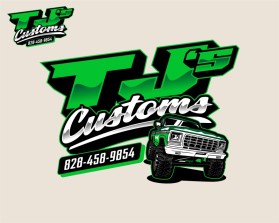 Logo Design Entry 2695401 submitted by Digiti Minimi to the contest for TJ’s Customs run by 79tjwilliams