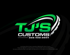 Logo Design Entry 2696005 submitted by dhanny09 to the contest for TJ’s Customs run by 79tjwilliams